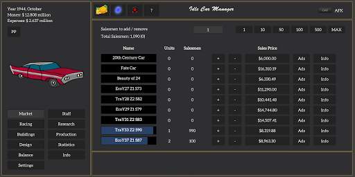 Idle Car Manager screenshot 2