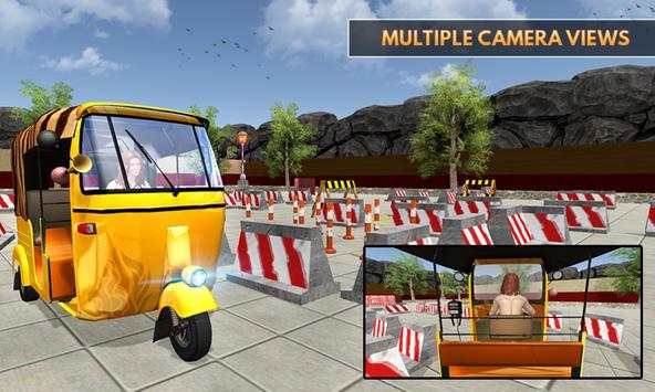 Tuk Tuk Rickshaw Parking Sim screenshot 4