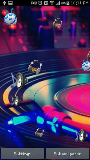 Music Live wallpaper screenshot 3