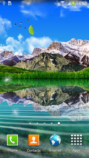 Landscape Live Wallpaper Lite screenshot 1