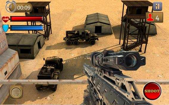 Army Sniper War Game: Invisible Desert Killer screenshot 4
