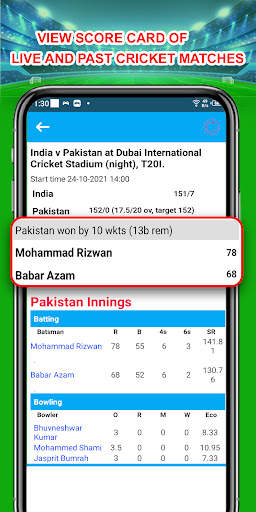 Live Cricket Scores 2021 screenshot 5