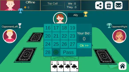 29 Card Game Pro screenshot 1