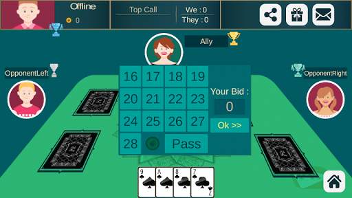 29 Card Game Pro screenshot 1