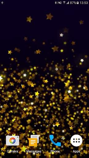 Gold Stars Live Wallpaper screenshot 5