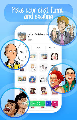 Anime Stickers for WhatsApp screenshot 6
