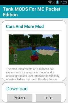 Tank MODS For MC PocketE screenshot 5