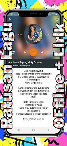 Kumpulan Lagu Ambon Terbaru 2021 Offline MP3 Lirik screenshot 2