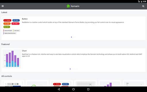 Telerik UI for Xamarin Samples screenshot 16