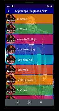 Arijit Singh Ringtones 2019 screenshot 3