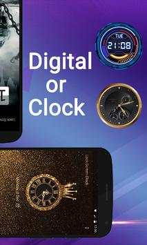 Lock Screen Clock 3 تصوير الشاشة
