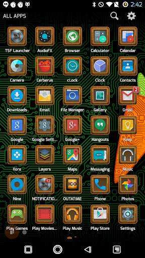 PCB Carrot ⁞ TSF Shell 3 Theme स्क्रीनशॉट 4