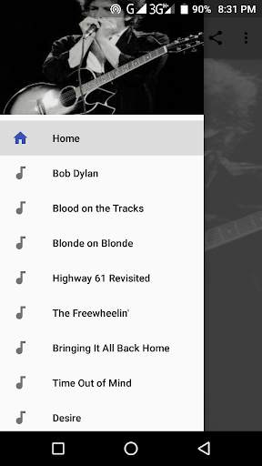 Bob Dylan. screenshot 1