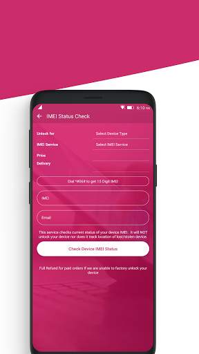 FREE LG Cellphone Unlock - Mobile SIM IMEI Unlock screenshot 5