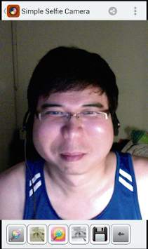 Simple Selfie Camera screenshot 1