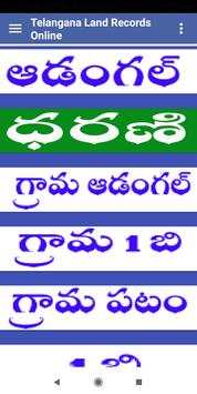 Telangana Land Records 1B ROR FMB Pahani Darani screenshot 2
