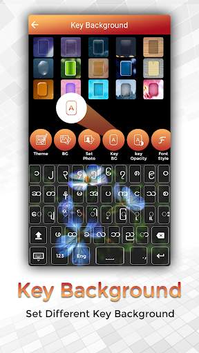 Easy Typing Myanmar Keyboard Fonts And Themes स्क्रीनशॉट 3
