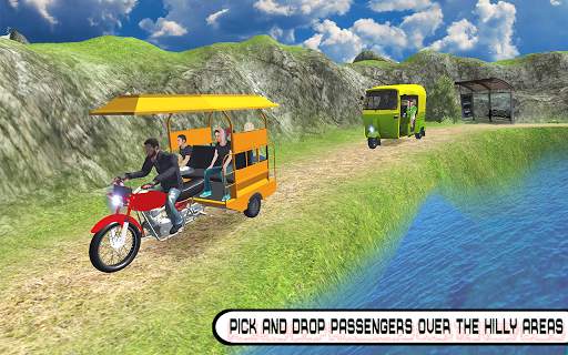 Offroad Rickshaw Tuk Tuk Drive screenshot 2