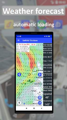 SailGrib for Virtual Regatta screenshot 2