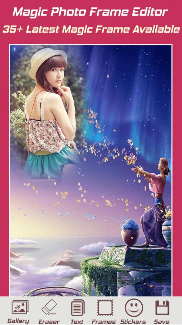 Magic Profile Photo Frame Editor 3 تصوير الشاشة