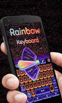 Rainbow GO Keyboard Theme screenshot 3