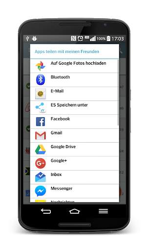 Teilen Apps screenshot 3