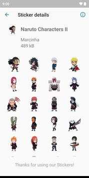 Naruto Stickers screenshot 4