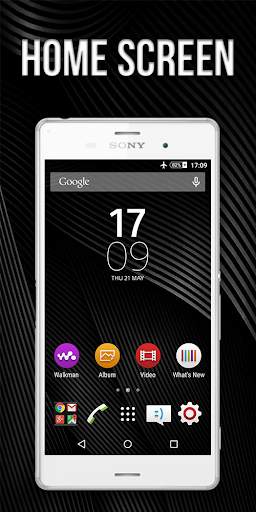 Black 6.0( for Xperia Theme) screenshot 3