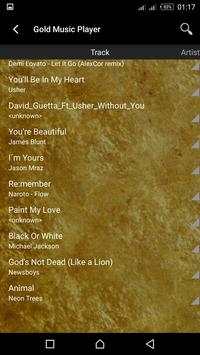Gold Music Player screenshot 1