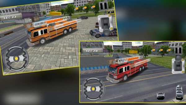 FIRE TRUCK EMERGENCY RESCUE screenshot 3