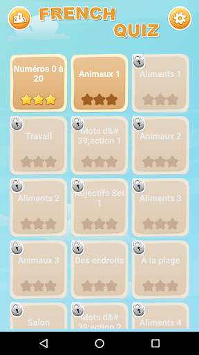 French Game: Word Game, Vocabulary Game screenshot 1
