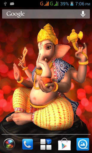 3D Ganesh Live Wallpaper screenshot 2