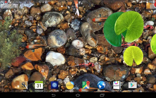 Koi Fish Live Wallpaper 3D screenshot 3