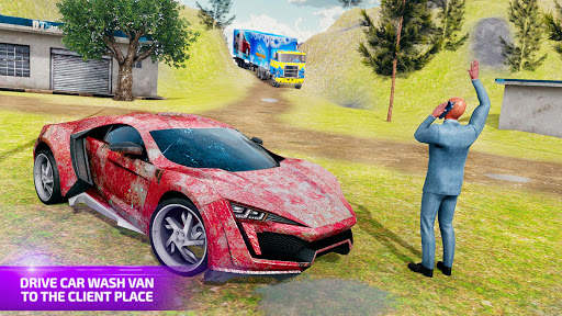 Mobile Car Wash - Truck Game screenshot 4