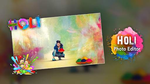 Happy Holi Photo Editor скриншот 3