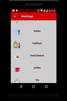 HashTags App for Instagram 2 تصوير الشاشة