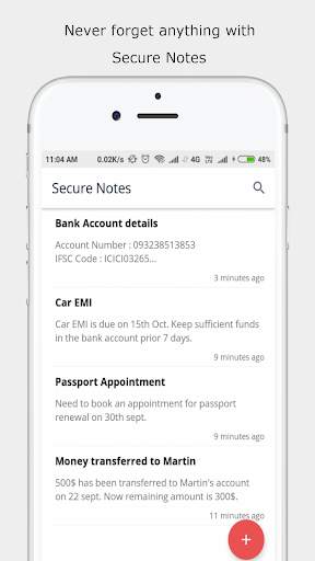 My Vault - Offline Password and Notes Manager screenshot 5