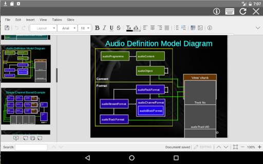 AndrOffice Editor DOC XLS PPT screenshot 7