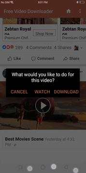 Free Video Downloader screenshot 2