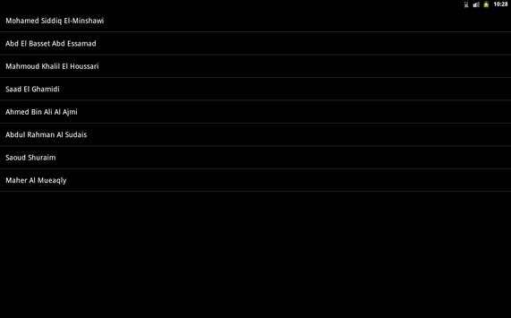 Coran app screenshot 8