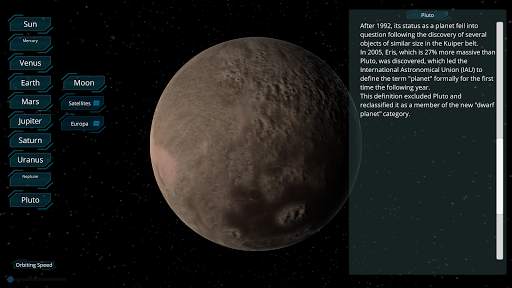 النظام الشمسي 3D مجانا | Solar System 3D 2 تصوير الشاشة