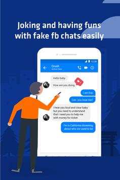 Funny chats - fake messenger screenshot 1