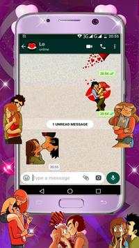 WAStickerApps - Stickers Love Kiss screenshot 5