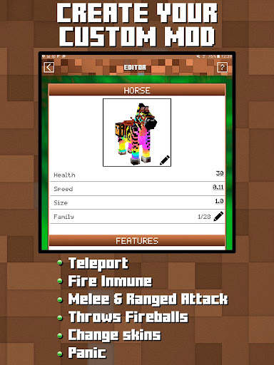 Mods Builder for Mine PE screenshot 5