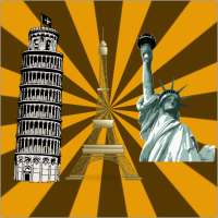 Tap Monuments: General Knowledge, world monuments logo