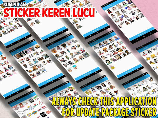 Kumpulan Sticker 2020 Keren Lucu for WAStickerApps screenshot 5