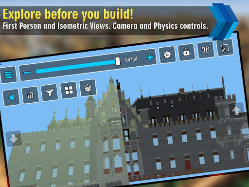 MCProApp build companion, blueprints for Minecraft screenshot 8