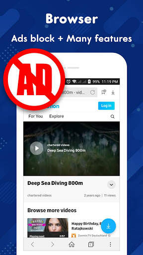 Nox Downloader - Browser - Ad Blocker screenshot 9