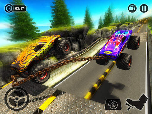 Chained Monster Truck Rivals: Ramp Racing Stunts screenshot 8