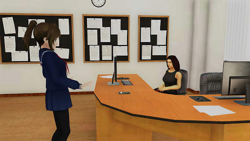 Anime Life 3D School Simulator 2021 screenshot 2
